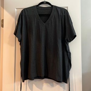 Lululemon oversized tie shirt